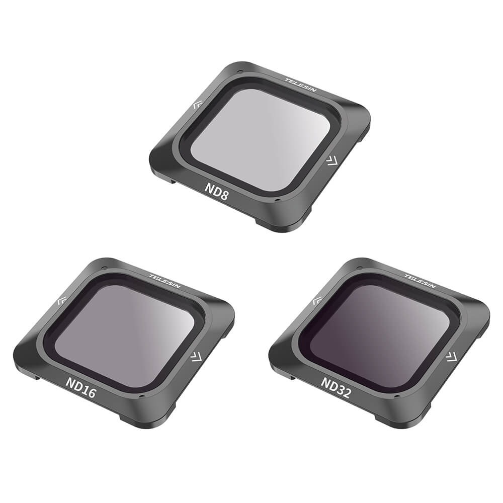 Kit de Filtros ND para DJI Action 2 - Telesin (ND8 / ND16 / ND32)