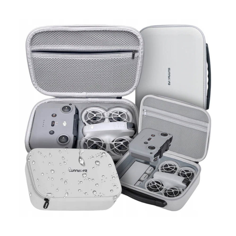 Case Maleta para Drone DJI Neo Fly More Combo - Sunnylife Cor: Cinza