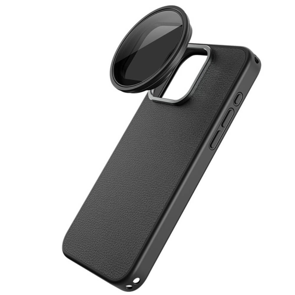 Capa Case para iPhone 15 Pro com Encaixe para Filtros e Lentes - Telesin