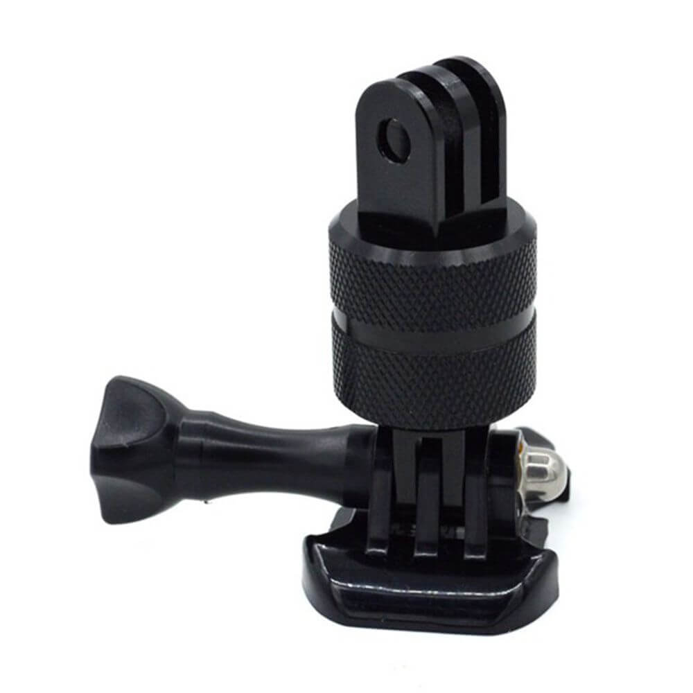 Suporte Adaptador Giratório GoPro e Câmeras Similares em Alumínio