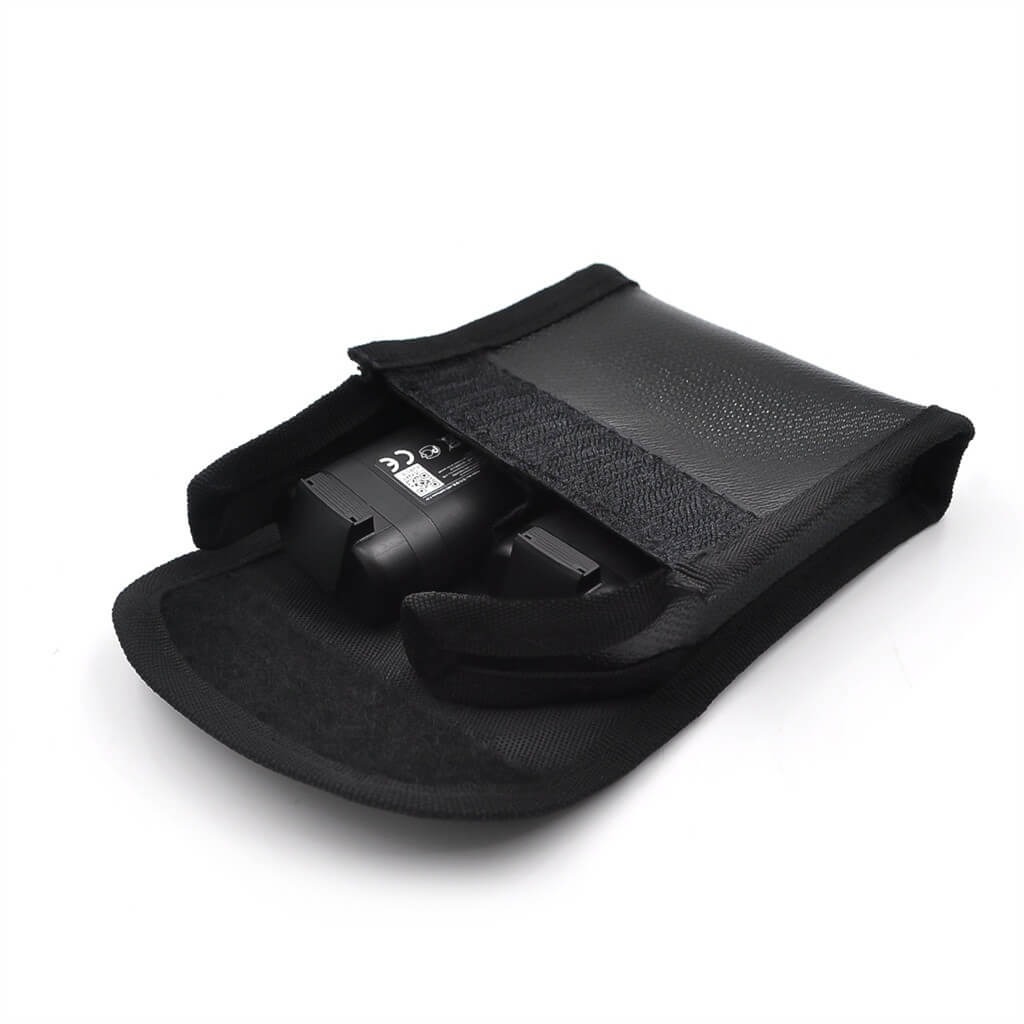 Case Antichamas para 2 Baterias DJI Mavic Mini / Mini SE / Mini 2 / Mini 2 SE / Mini 4k - StartRC