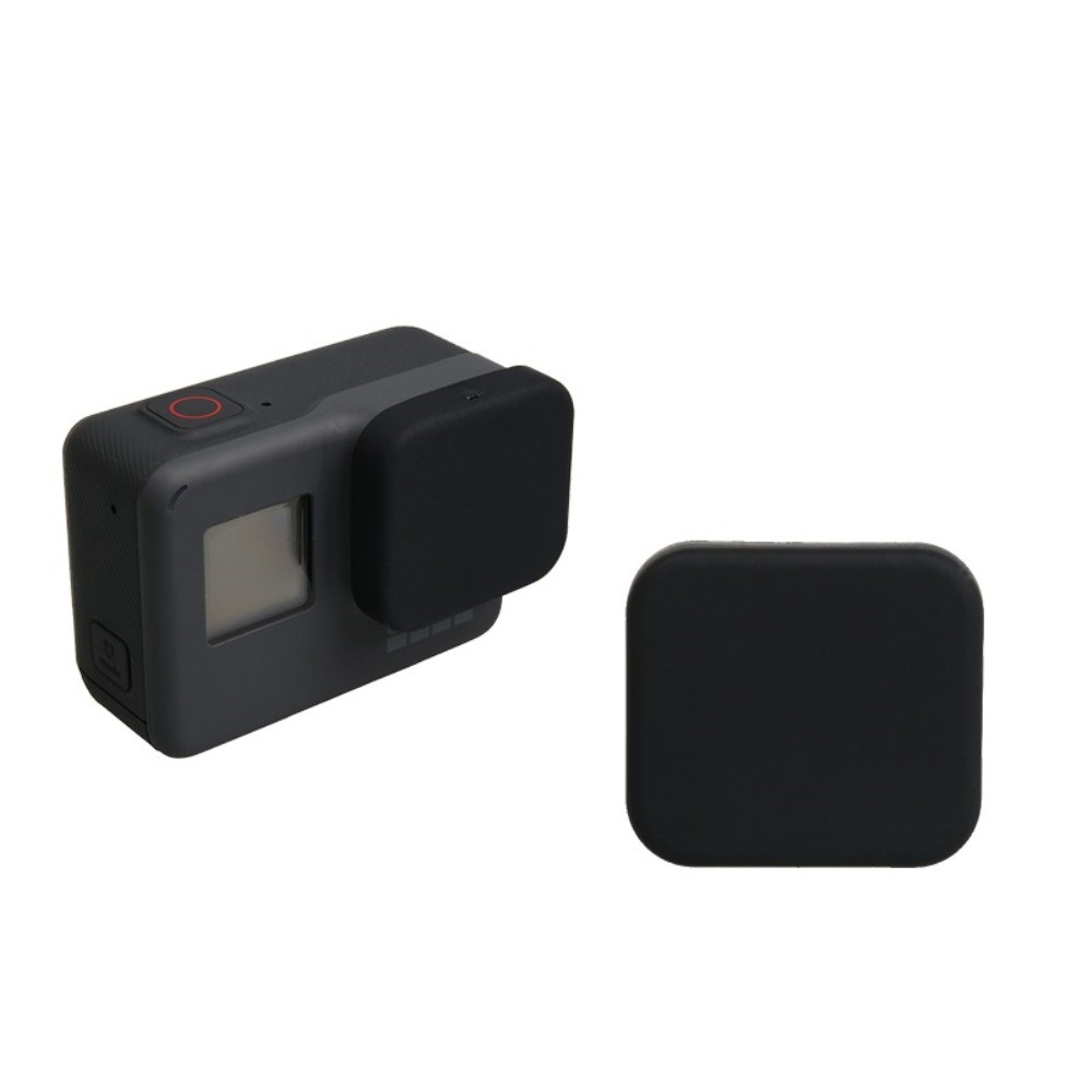 Tampa Protetora Lente GoPro Hero 5 6 7 Black e Hero (2018) em Silicone
