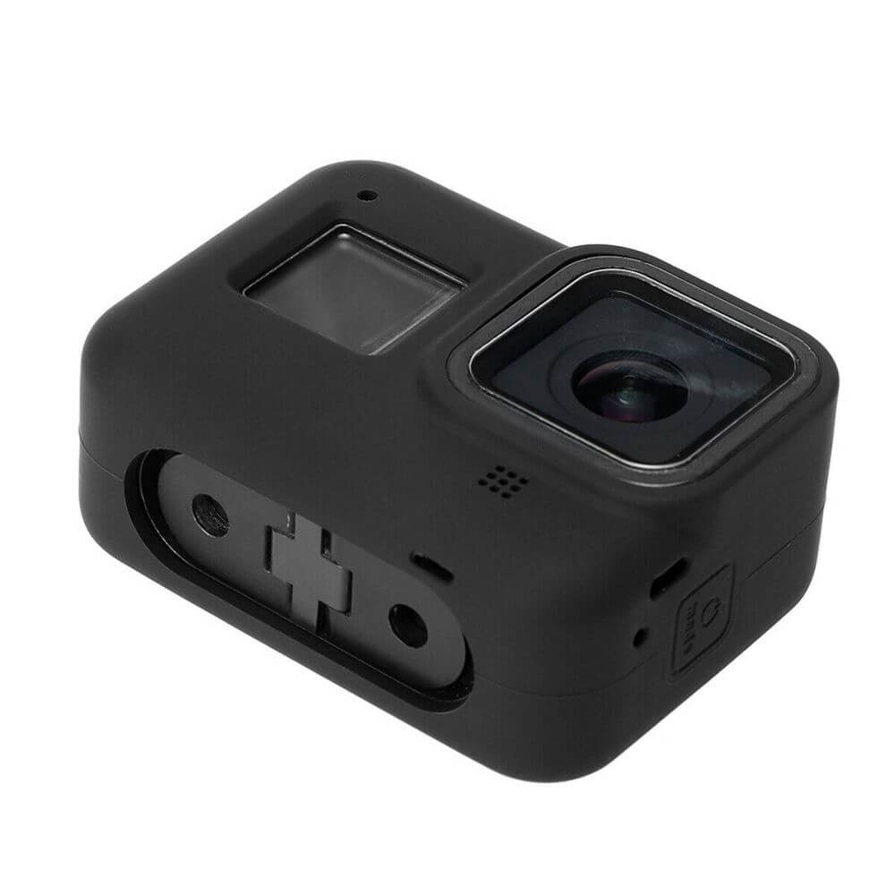 Capa de Silicone para GoPro Hero 8 Black + Cordão Ajustável