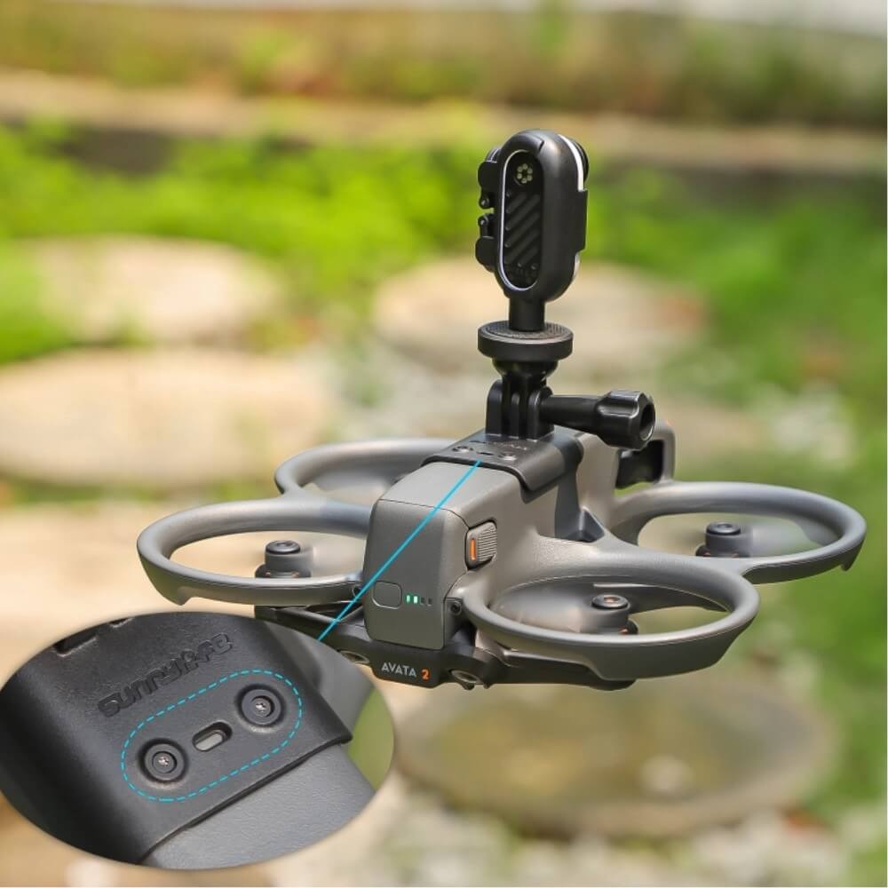 Adaptador para Drone DJI Avata 2 e Câmeras de Ação - Sunnylife