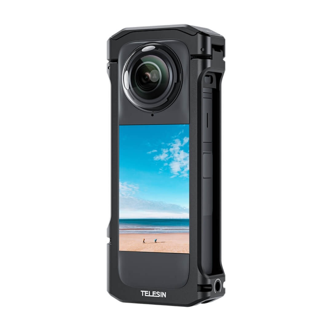 Suporte Frame em Alumínio para Insta360 X4 - Telesin Suporte Frame em Alumínio para Insta360 X4 - Telesin