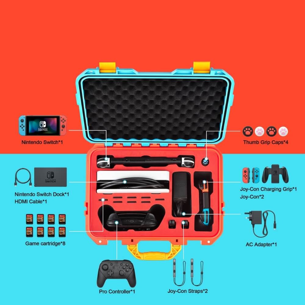 Case Maleta Estanque para Nintendo Switch / Switch OLED - Devaso