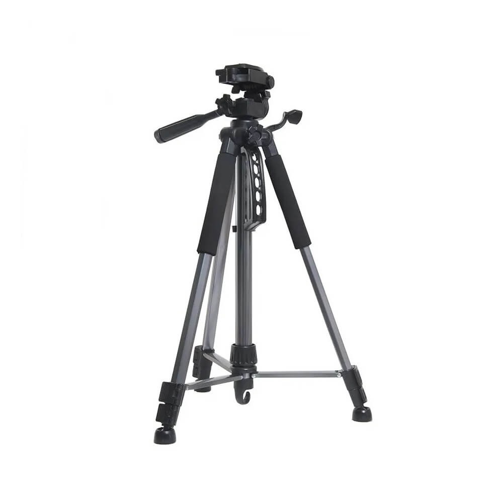 Tripé Fotográfico Profissional em Alumínio para Câmeras e Iluminação - 1,50m