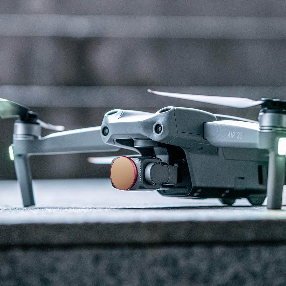 Filtro ND Variável para Drone DJI Air 2S - Pgytech (ND4 a ND32)