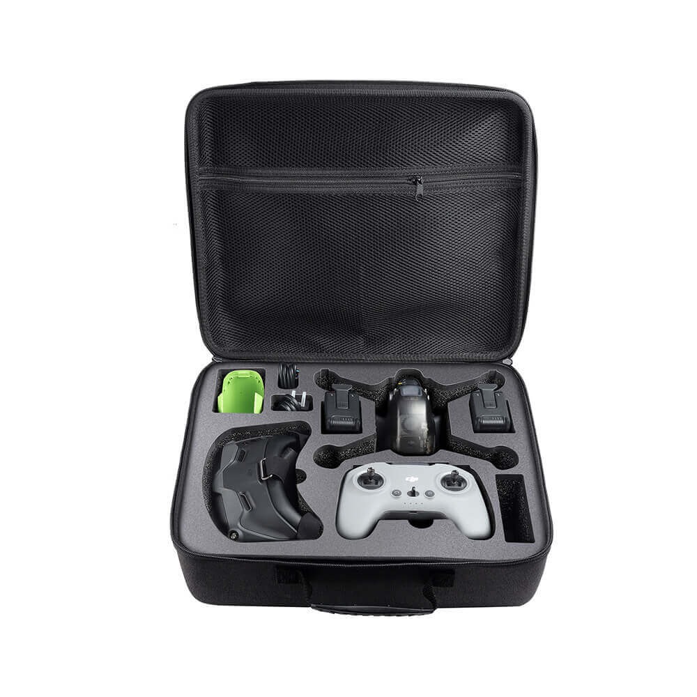 Maleta para Drone DJI FPV / Goggles V2 / Controle Remoto - Cor Cinza