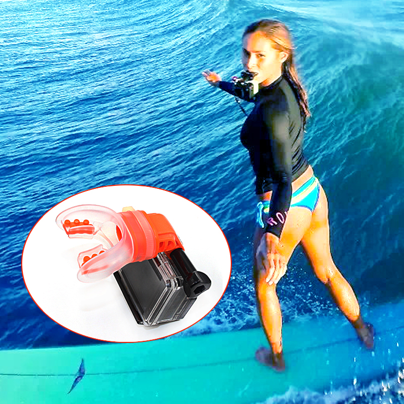 Suporte de Boca para GoPro e Câmeras Similares - Telesin