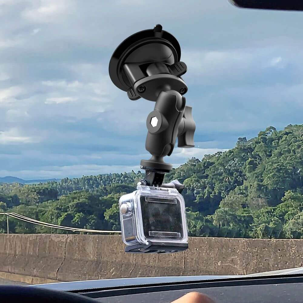 Suporte Ventosa para GoPro e Câmeras Compactas