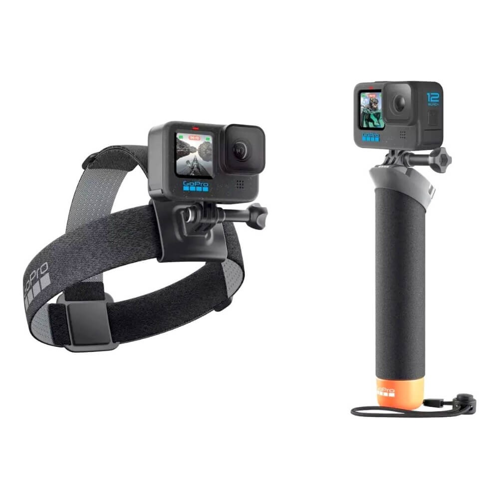 Kit GoPro Hero 12 Black Special Bundle (Câmera + Acessórios)