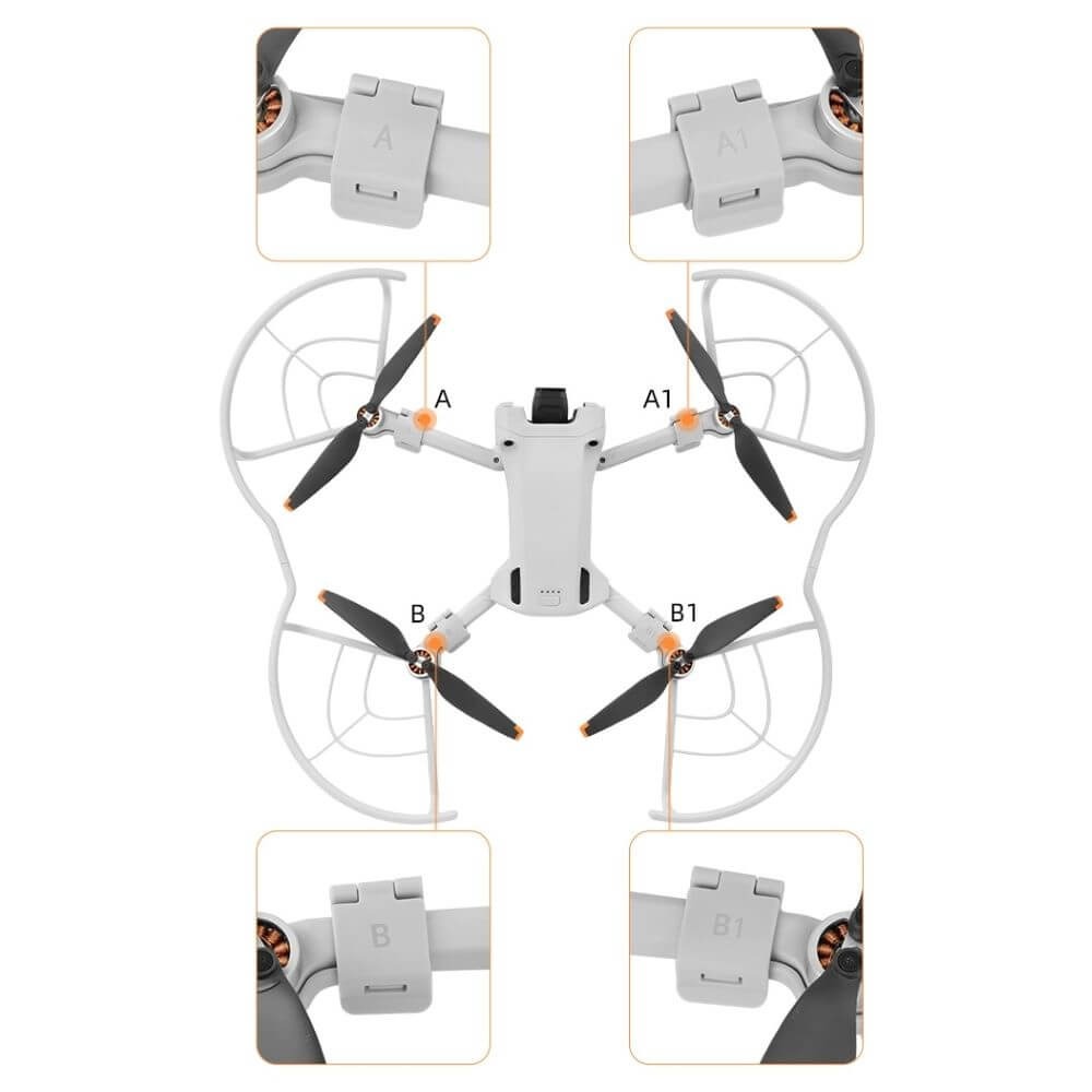 Protetor de Hélices para Drone DJI Mini 3 Pro - Sunnylife