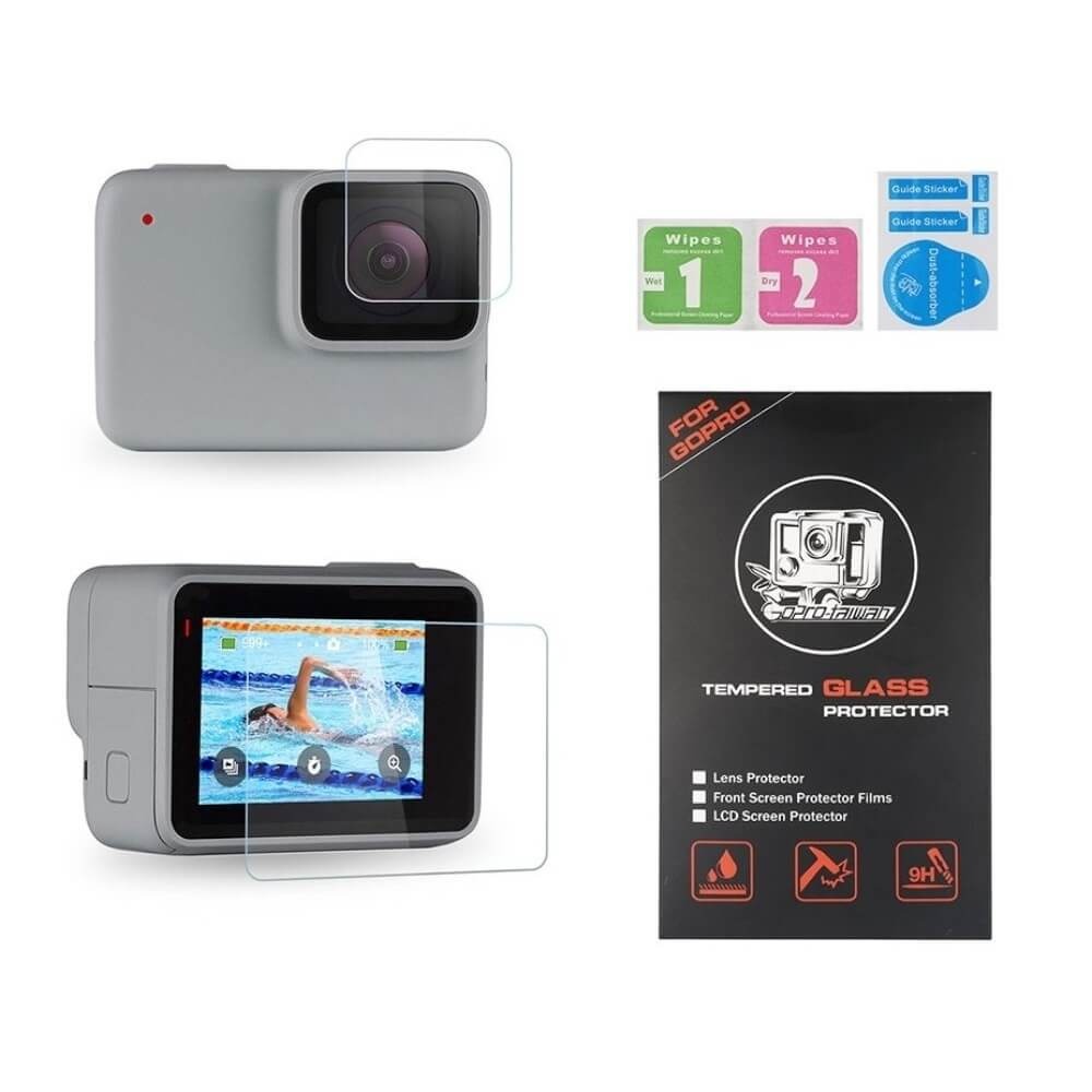 Película para GoPro Hero 7 Silver e GoPro Hero 7 White Vidro Temperado