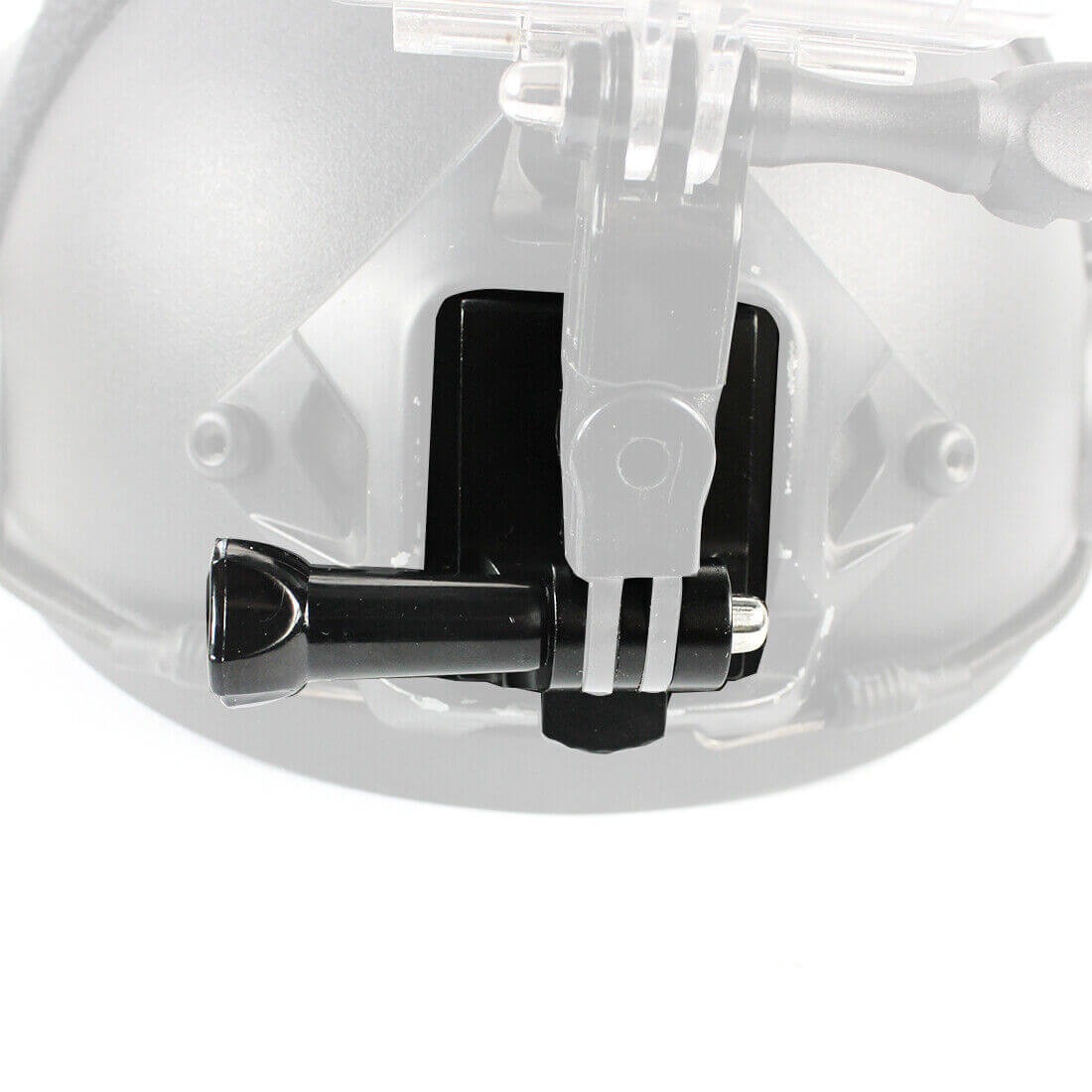 Suporte em Alumínio para GoPro em Capacete Tático com Base NVG
