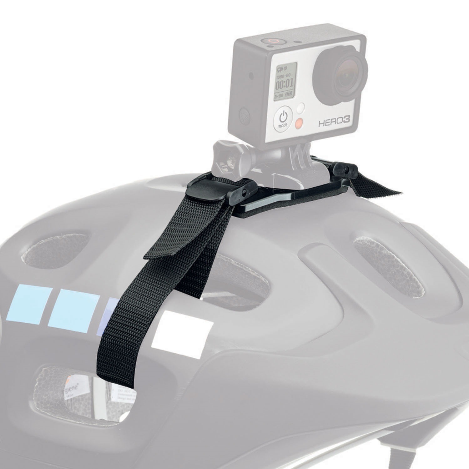 Suporte de Capacete Ventilado Para GoPro e Câmeras Similares