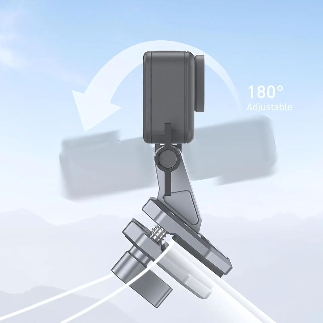 Suporte Para-brisas de Moto para GoPro e Similares - Telesin Suporte Para-brisas de Moto para GoPro e Similares - Telesin