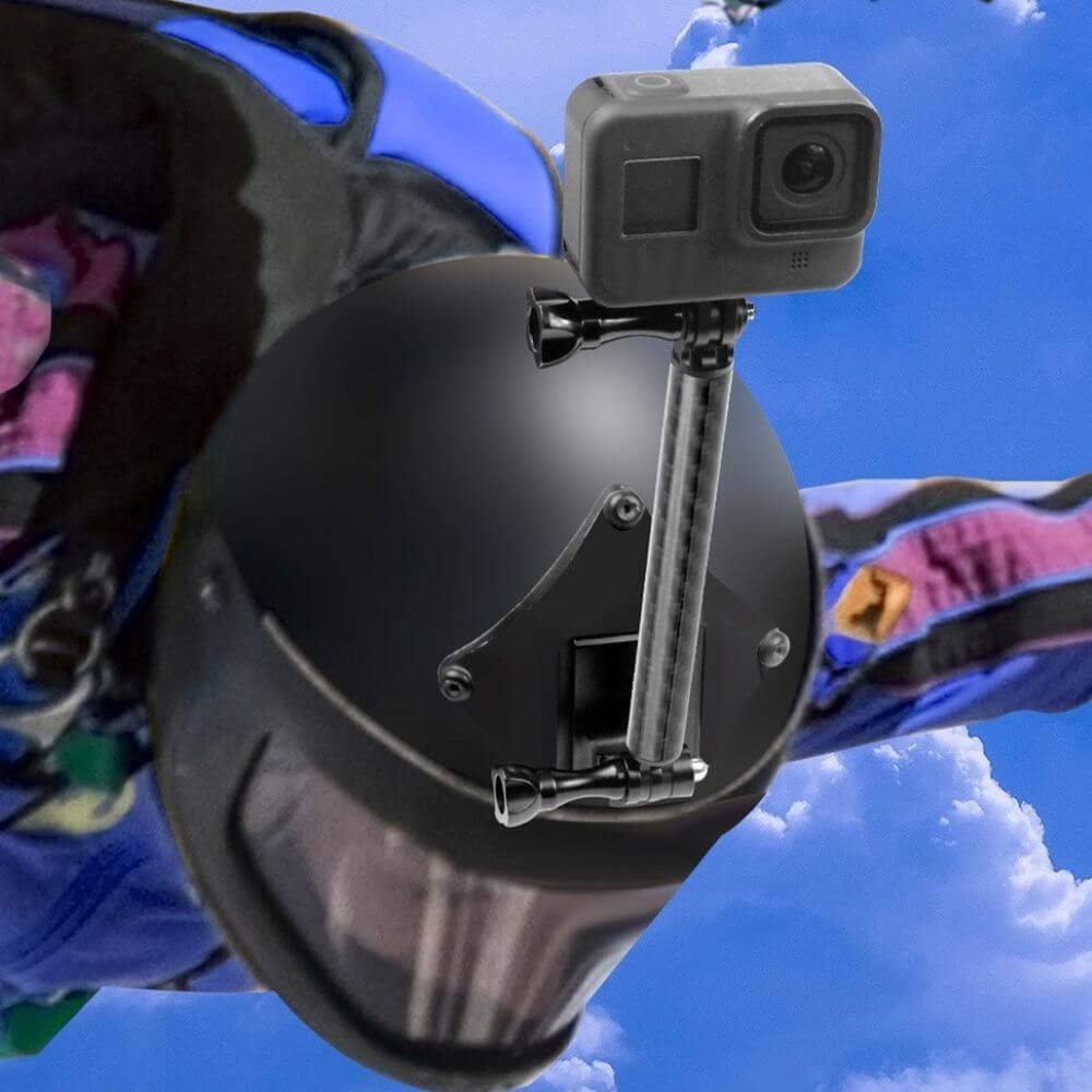 Suporte Extensor para GoPro e Câmeras Similares em Fibra de Carbono