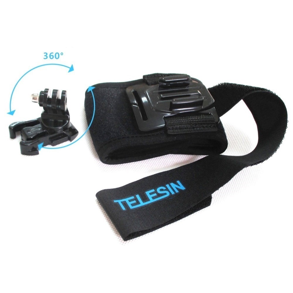 Suporte de Pulso para GoPro e Câmeras Similares - Telesin