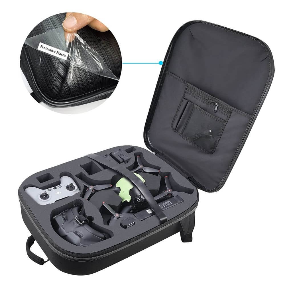 Mochila para Drone DJI FPV Fly More Combo - Cor Preto