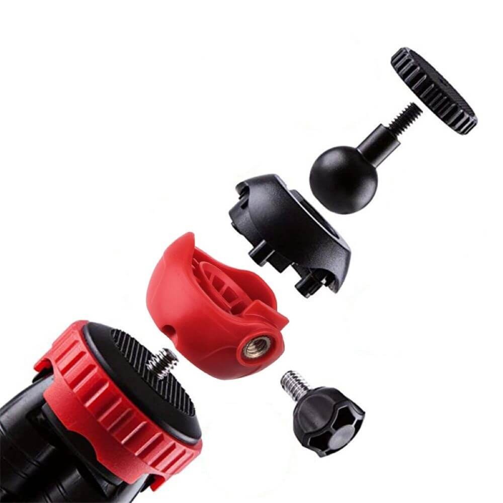Tripé para GoPro / Celular / Câmeras Compactas Octopus Flexível