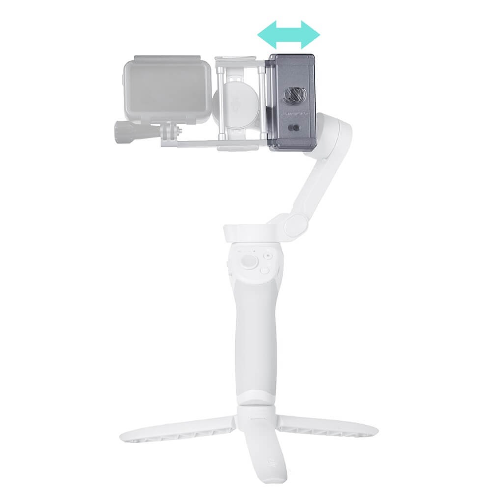 Adaptador para GoPro em Estabilizador DJI Osmo Mobile 6 / 5 / 4 / 4 SE / 3 / Flow - Sunnylife