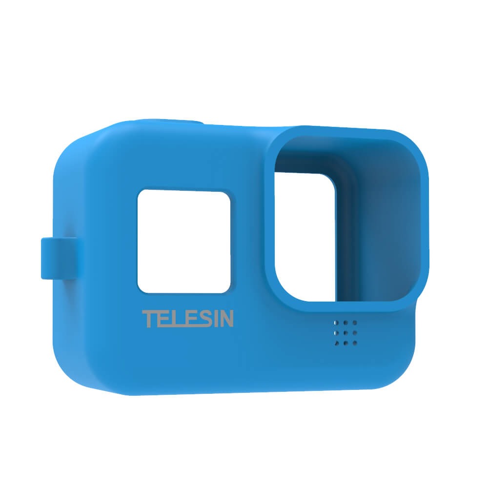 Capa de Silicone para GoPro Hero 8 Black + Cordão Ajustável Telesin