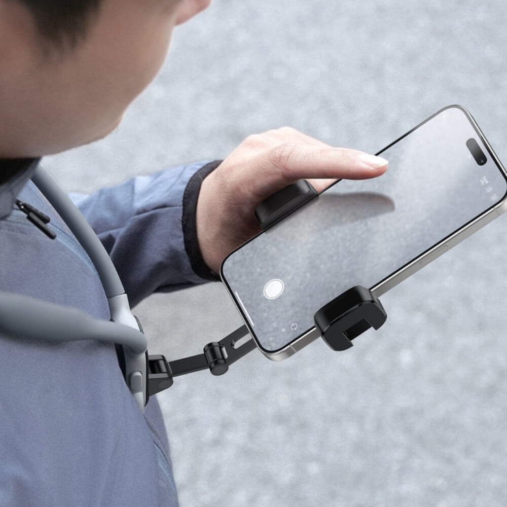 Alça de Pescoço para Celular - Telesin Cor: Cinza