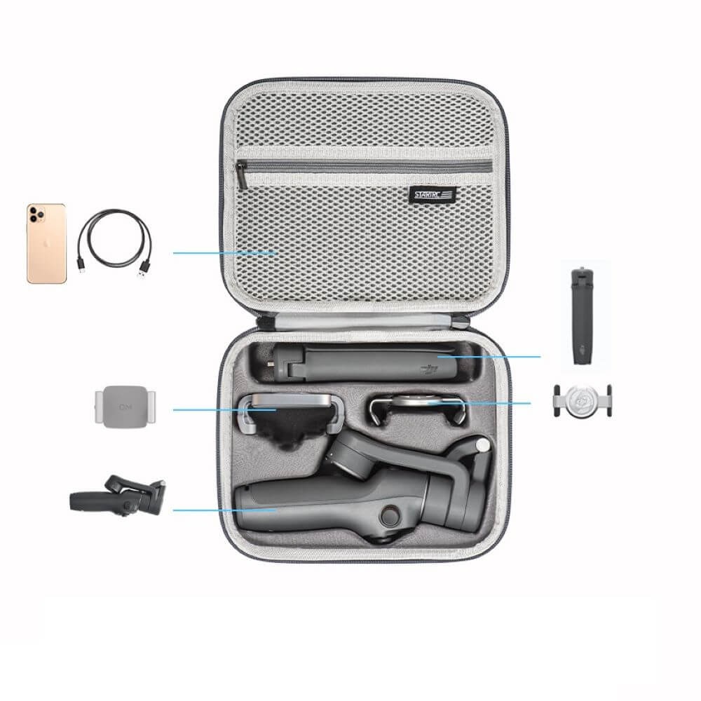 Case Maleta para DJI Osmo Mobile 6 e Acessórios - StartRC