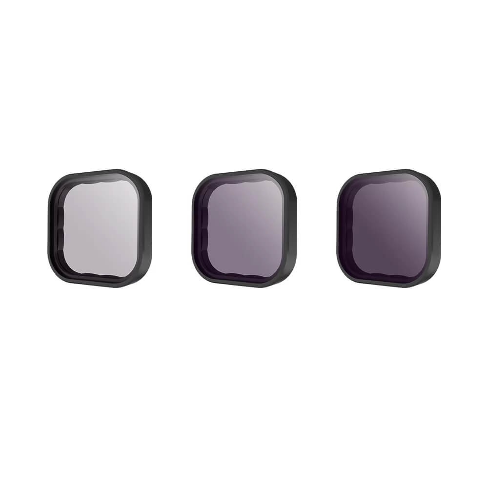Kit de Filtros ND para GoPro Hero 12 / 11 / 10 / 9 Black - Telesin
