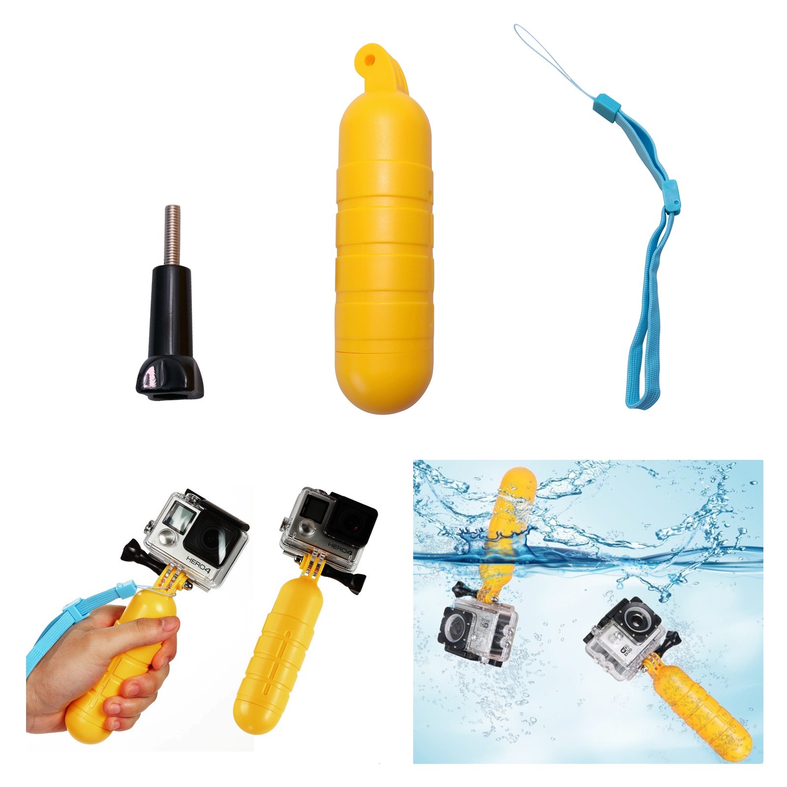 Bastão Flutuador GoPro e Câmeras Similares Shoot Bobber Floaty