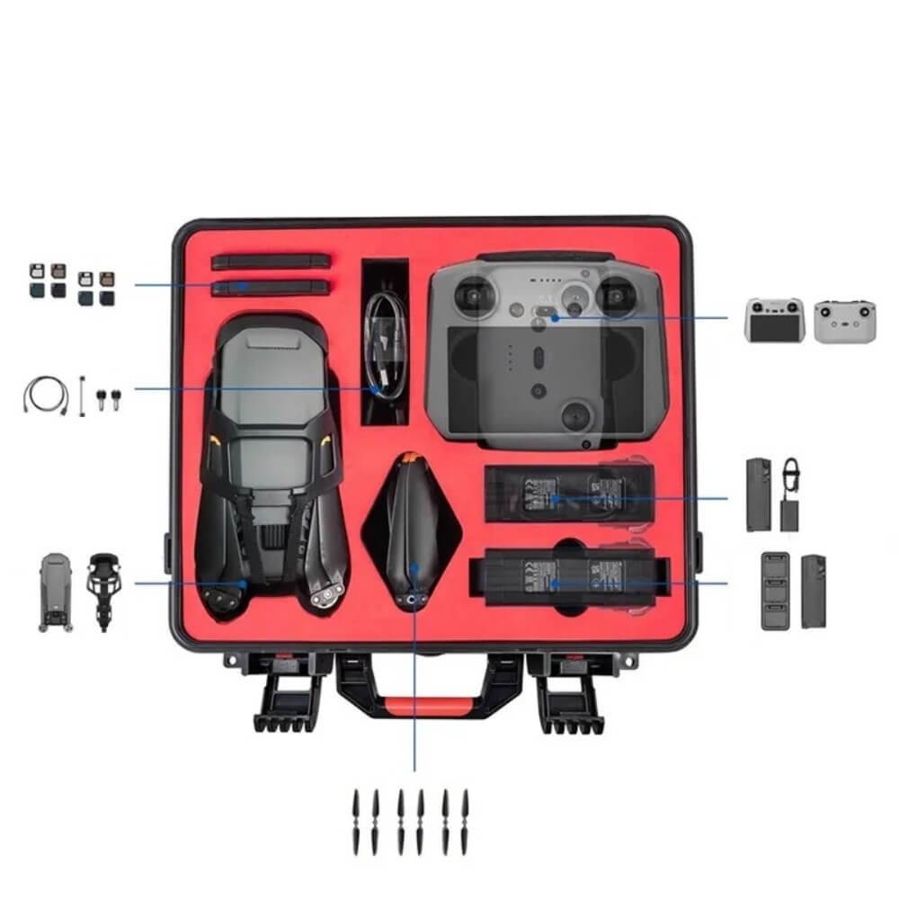 Case Maleta para Drone DJI Mavic 3 Classic e Controle DJI RC / DJI RC N1 - StartRC