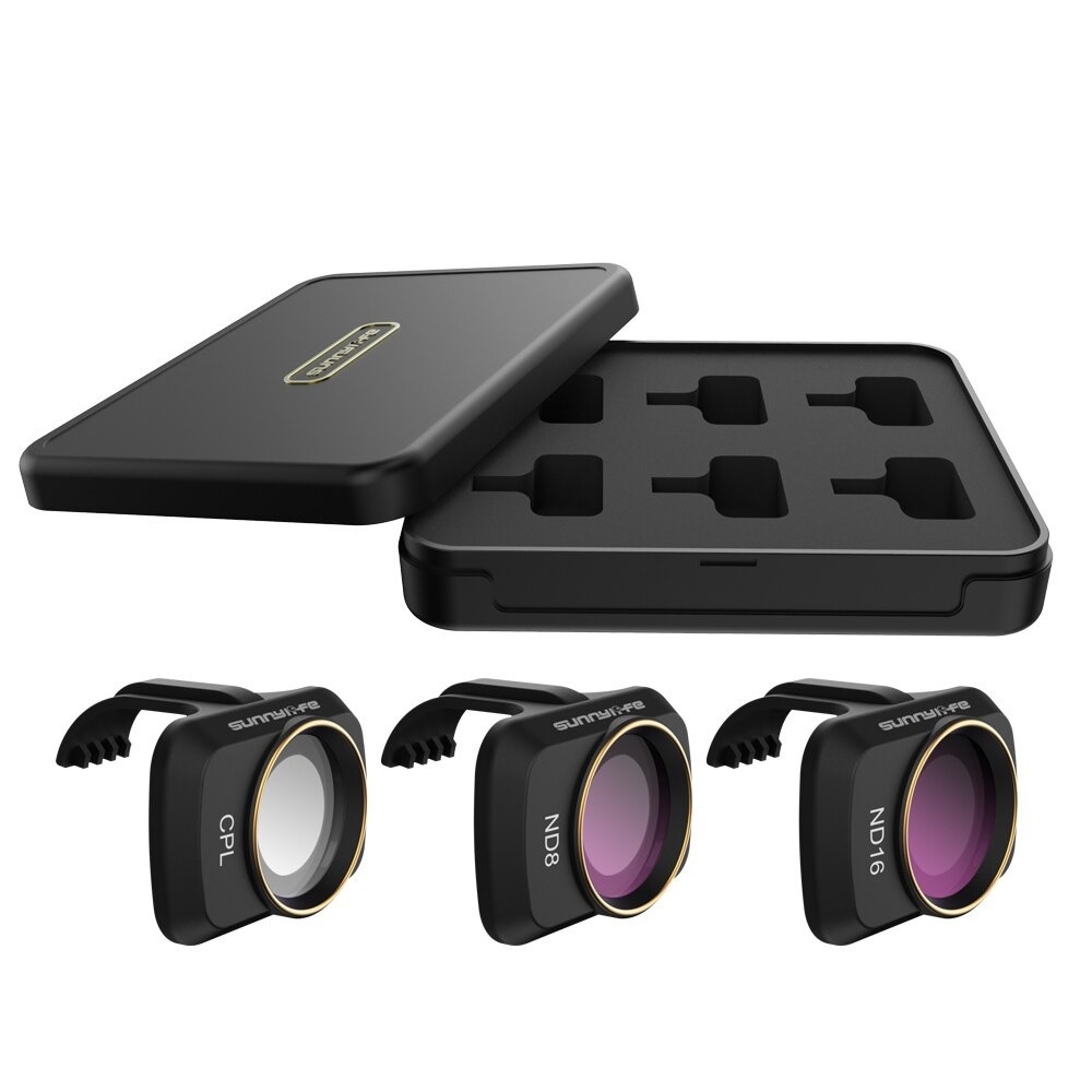 Filtro CPL ND8 e ND16 para Drone DJI Mavic Mini / Mini SE / Mini 2 / Mini 2 SE / Mini 4K - Sunnylife