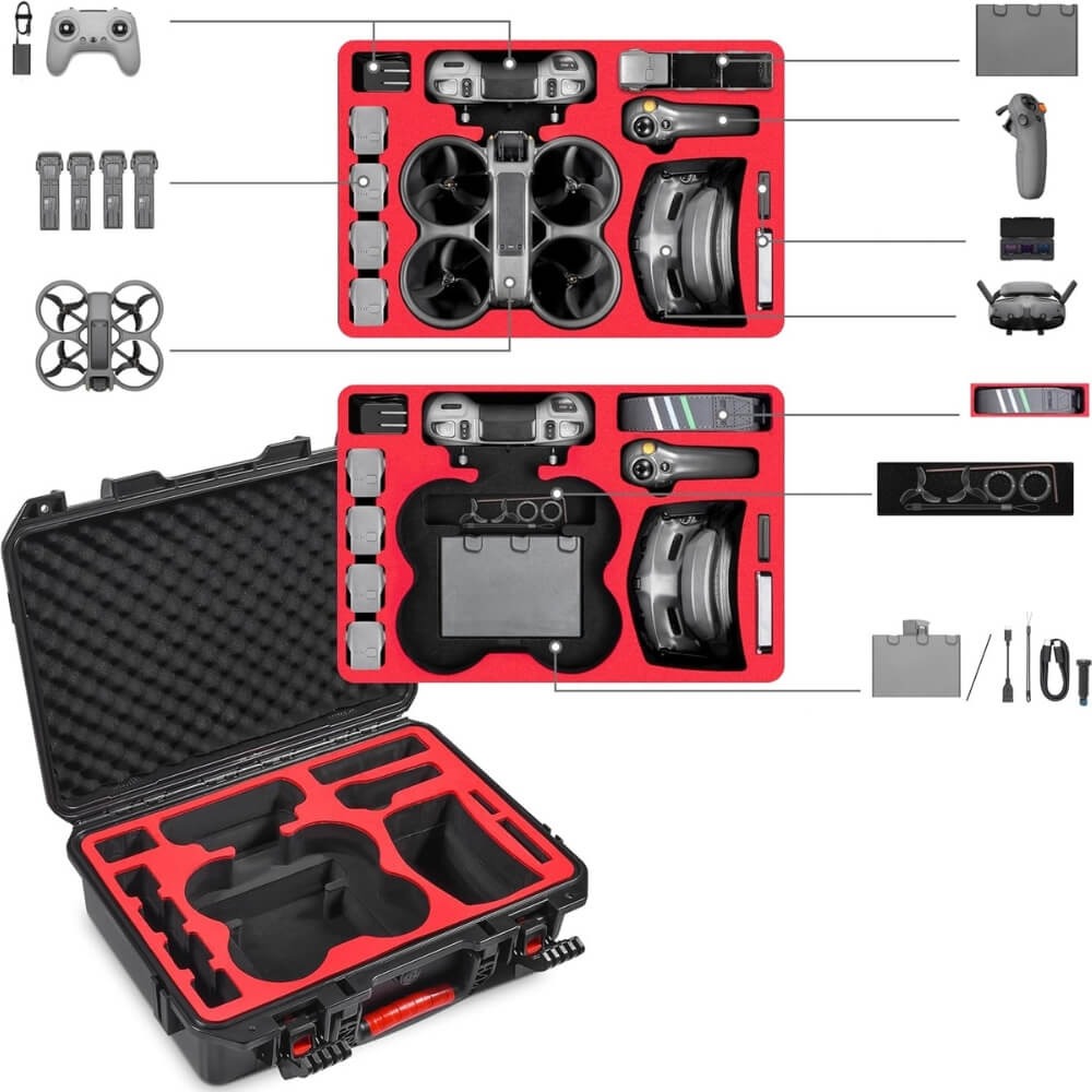 Case Maleta Estanque para Drone DJI Avata 2 - StartRC