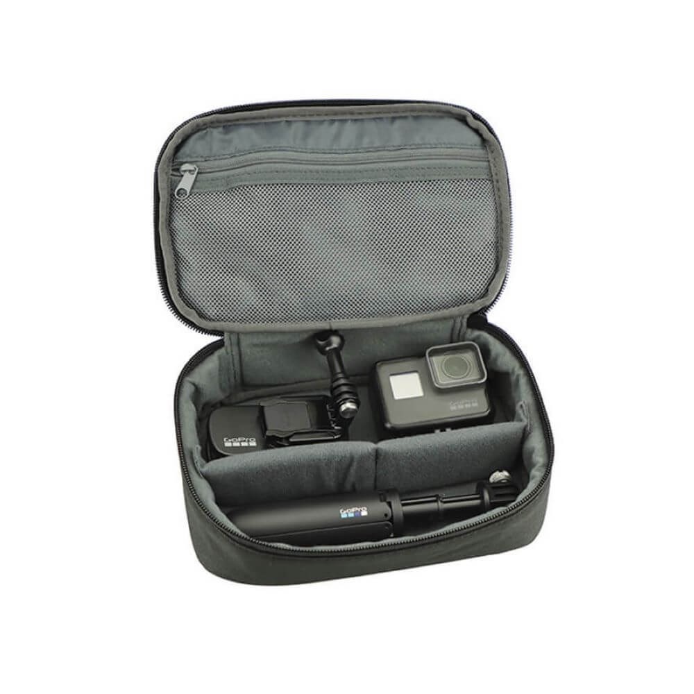 Kit Viagem GoPro 2.0 - Bastão Shorty + Clip Magnético + Estojo -  AKTTR-002