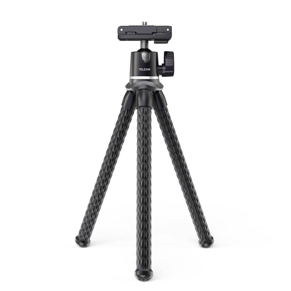 Tripé Flexível para Celular e Câmeras DSLR - Telesin