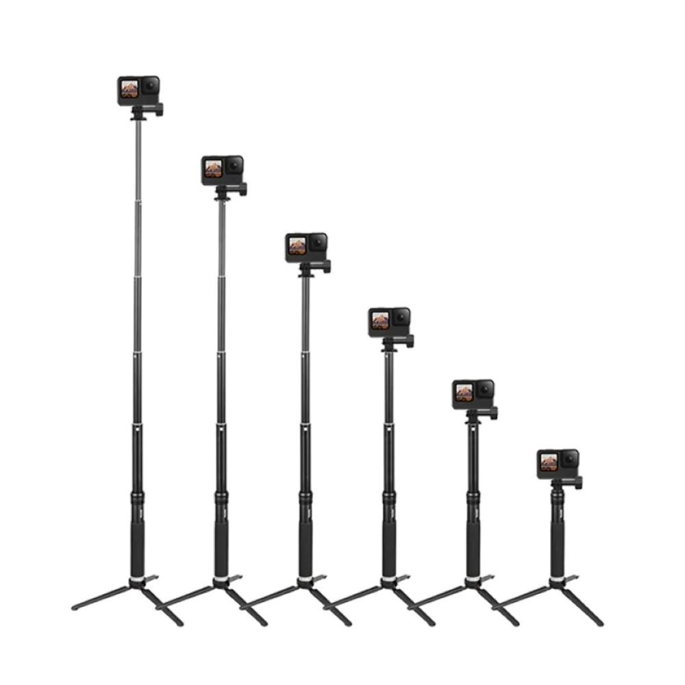 Bastão e Tripé para GoPro / Câmeras Compactas / Celular - Telesin