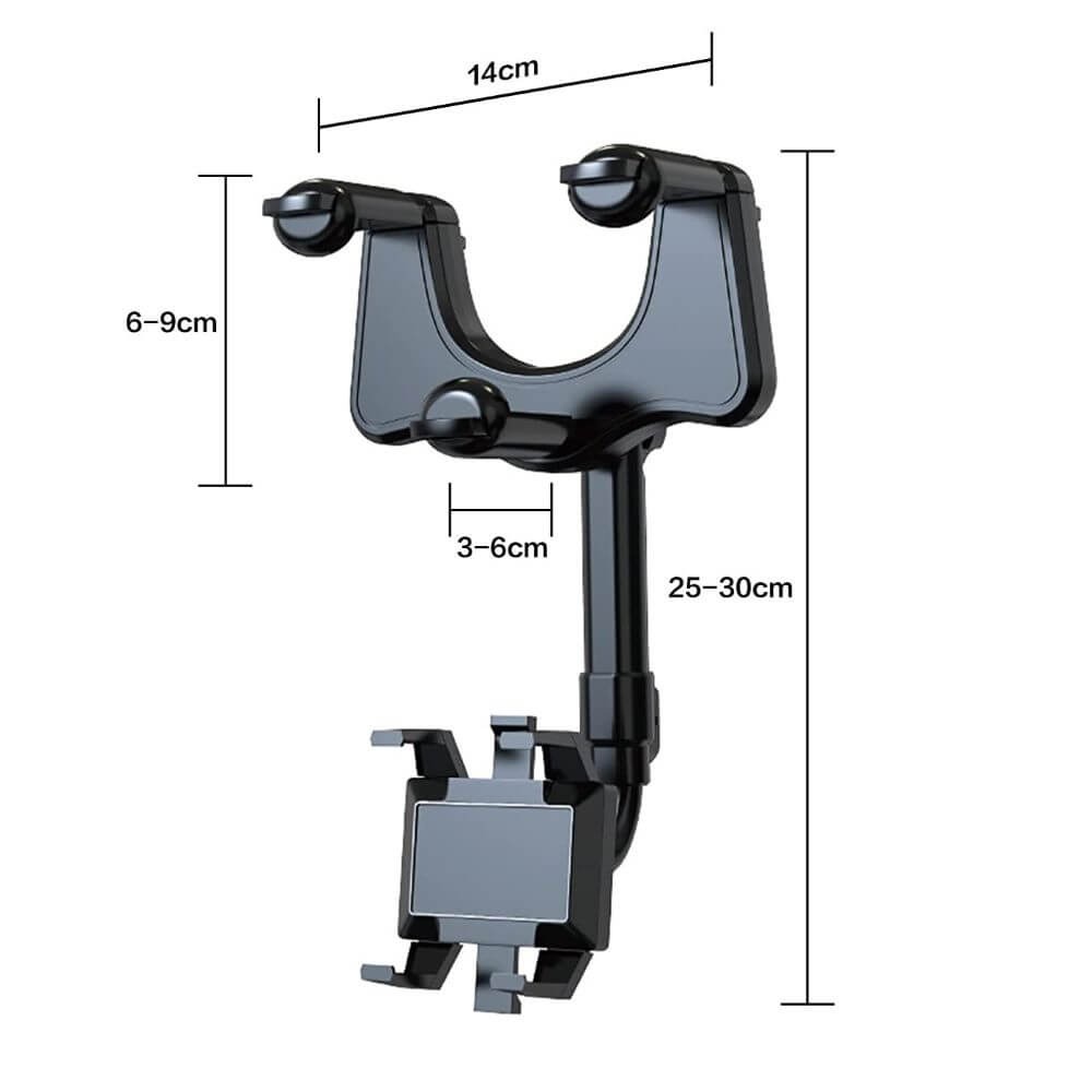Suporte de Celular Universal para Retrovisor de Carro