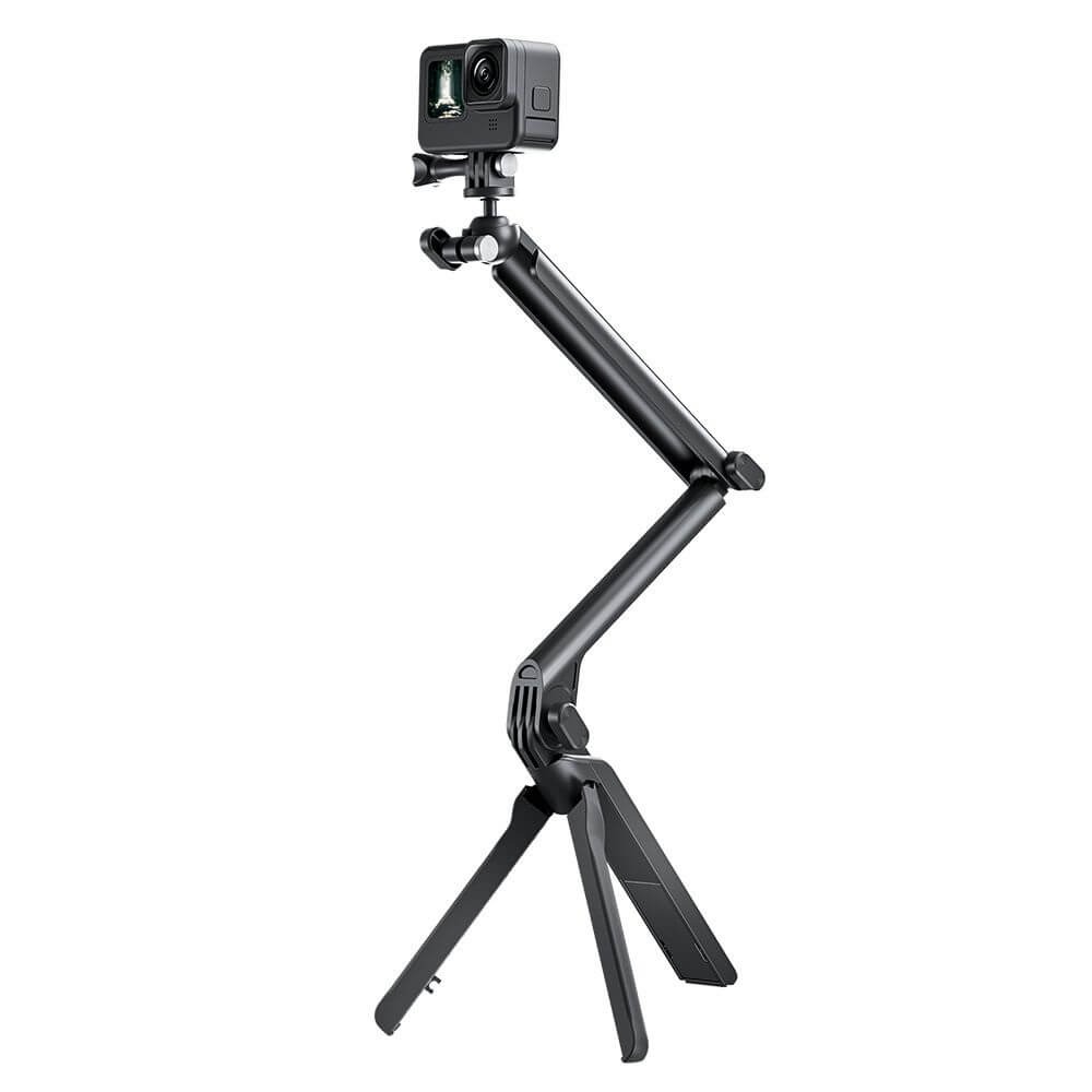 Bastão 3-Way para GoPro e Câmeras Similares - Telesin