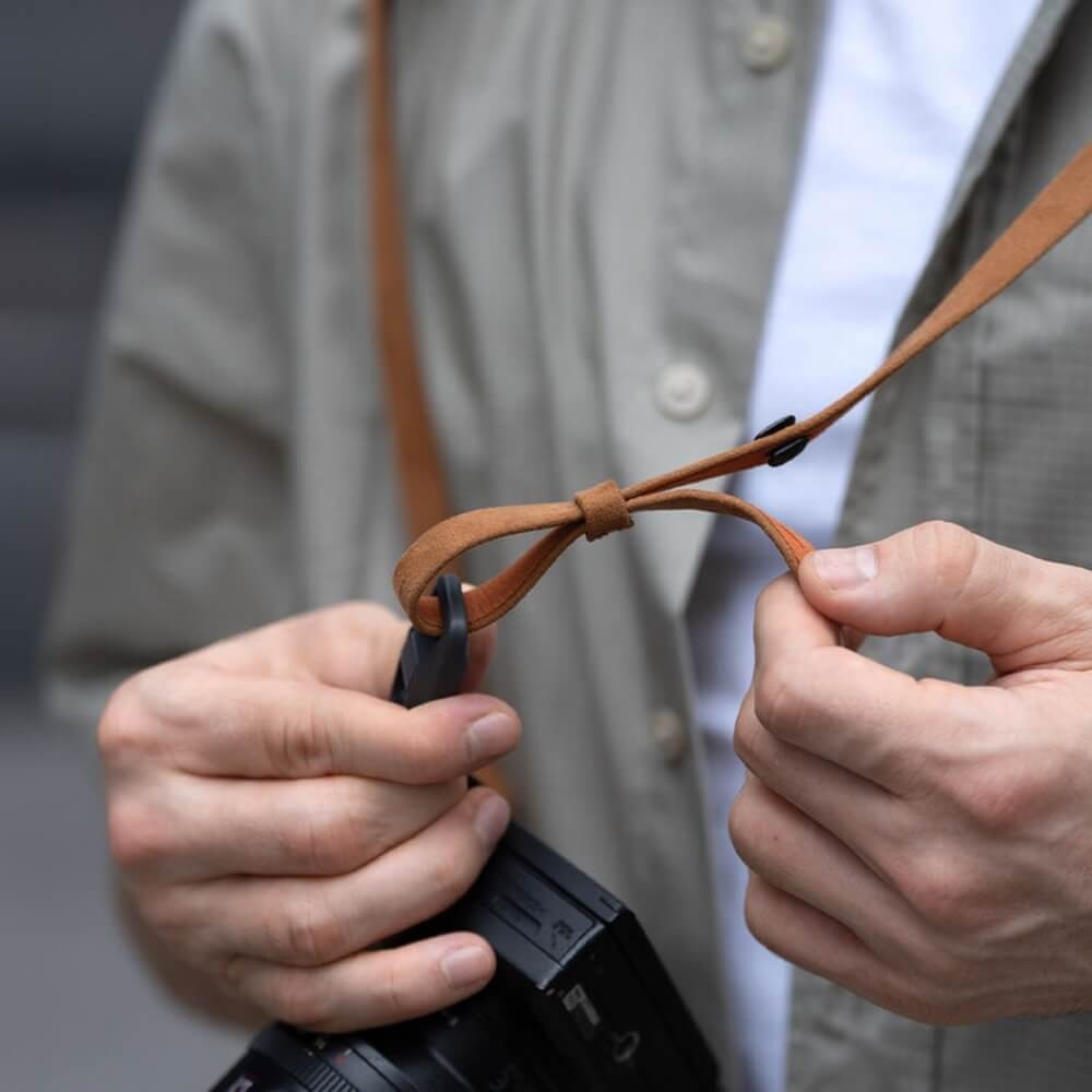 Alça de Ombro e Pescoço G para Transporte de Câmeras - Pgytech (Earth Brown) Alça de Ombro e Pescoço G para Transporte de Câmeras - Pgytech (Earth Brown)