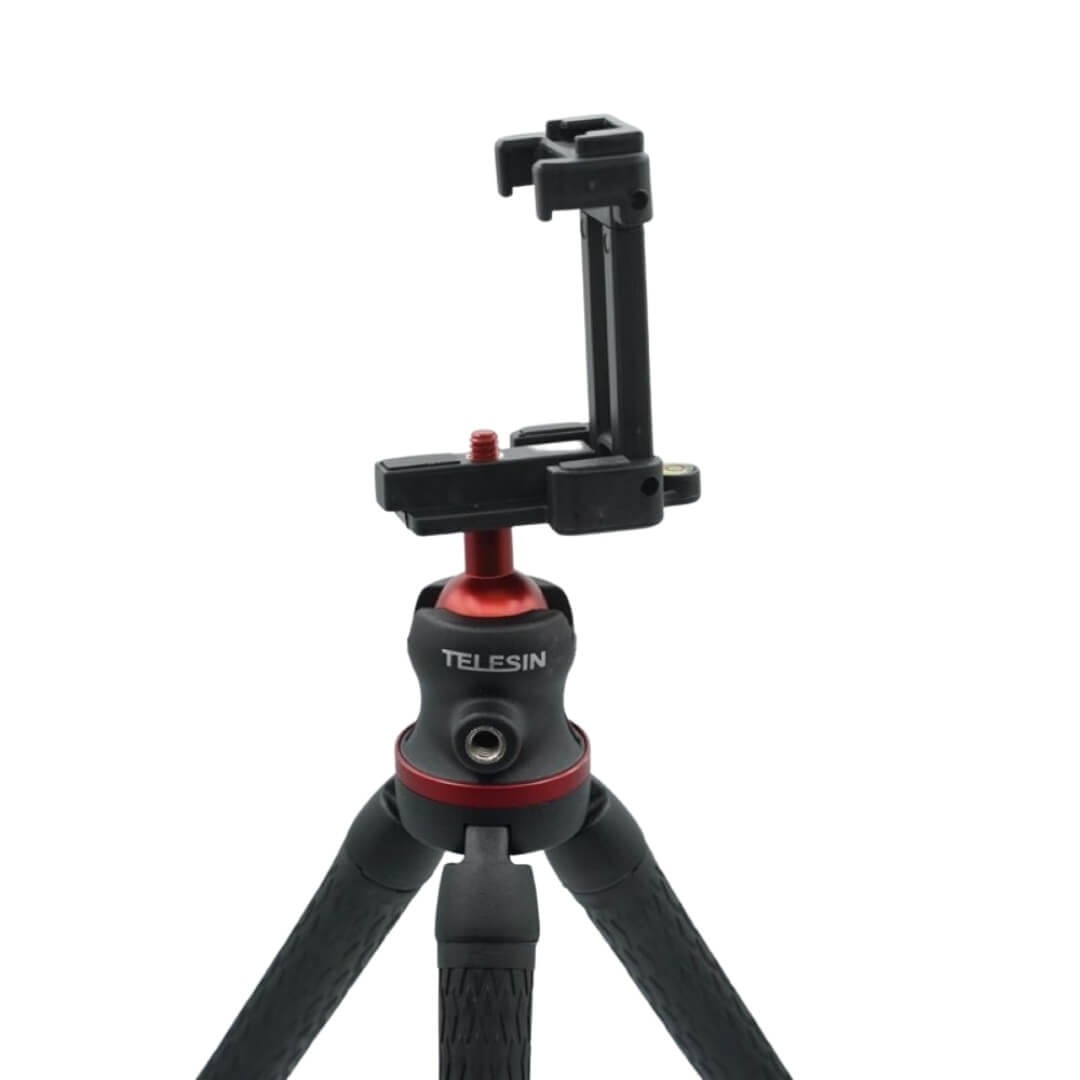Tripé Flexível para Celular / Câmeras DSLR / GoPro - Telesin