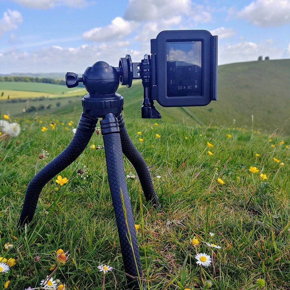 Tripé Articulado para Celular / GoPro / Câmeras Compactas - 25cm