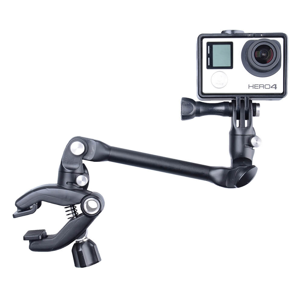 Suporte Articulado de Instrumentos Musicais para GoPro e Câmeras Similares