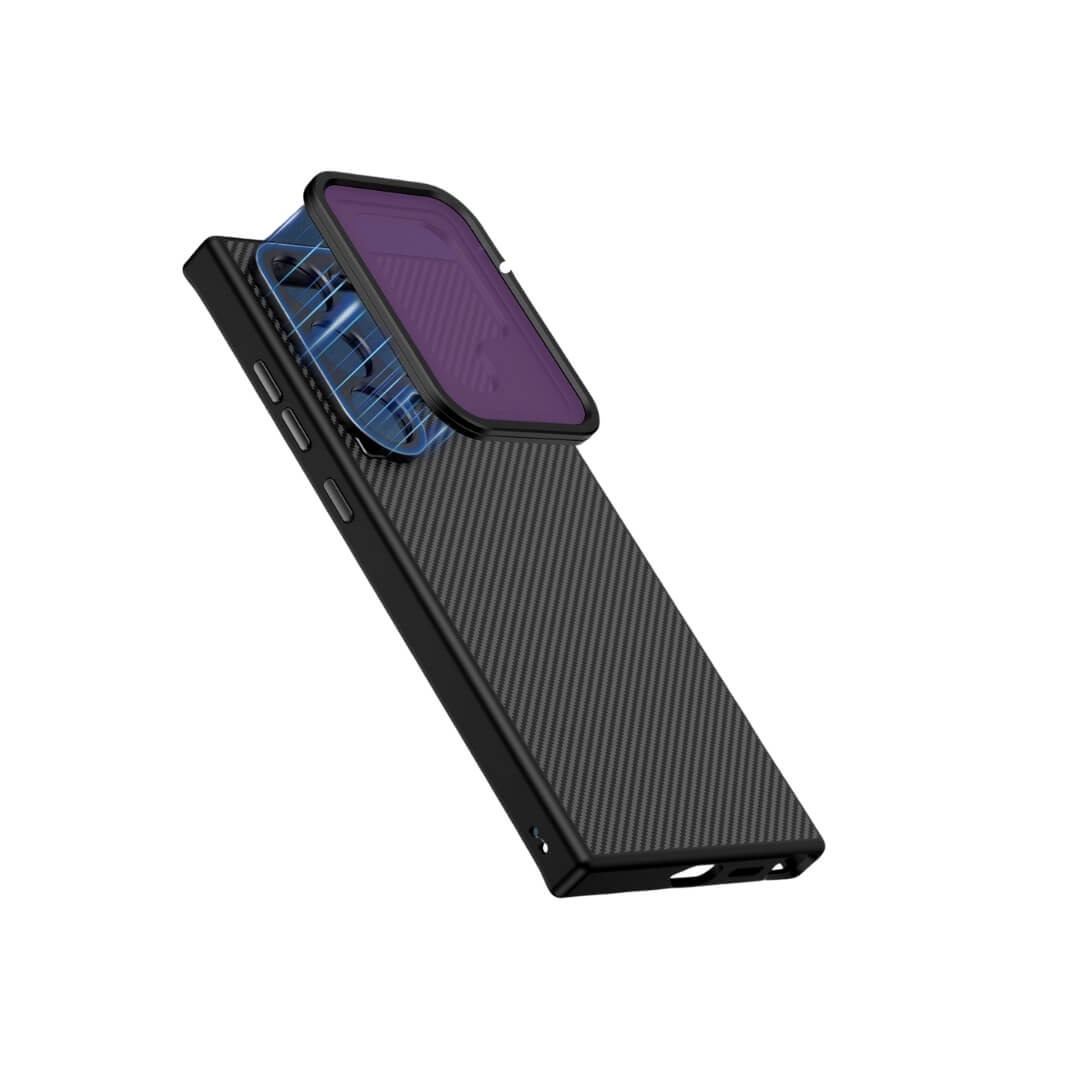 Capa Case Sherpa para Galaxy S25 Ultra com Encaixe de Filtros e Lentes 17mm - Freewell