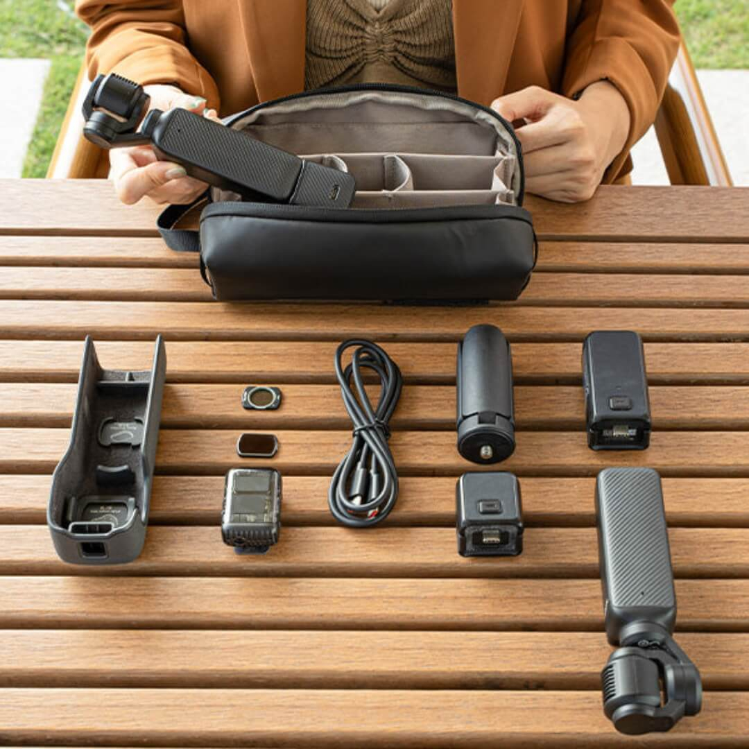 Case Estojo para Câmera DJI Pocket 3 - Telesin