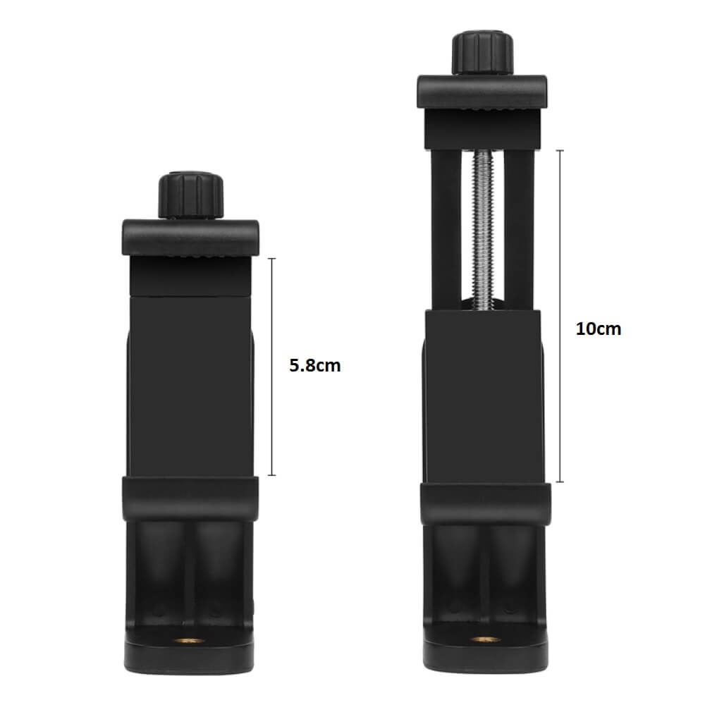 Suporte para Celular Smartphone com Encaixe 1/4 Polegadas Rotação 360º