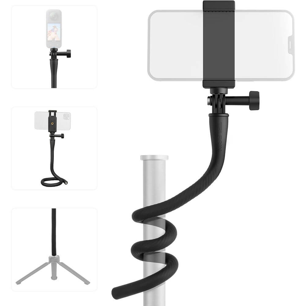 Suporte Haste Flexível para Celular e GoPro - Telesin