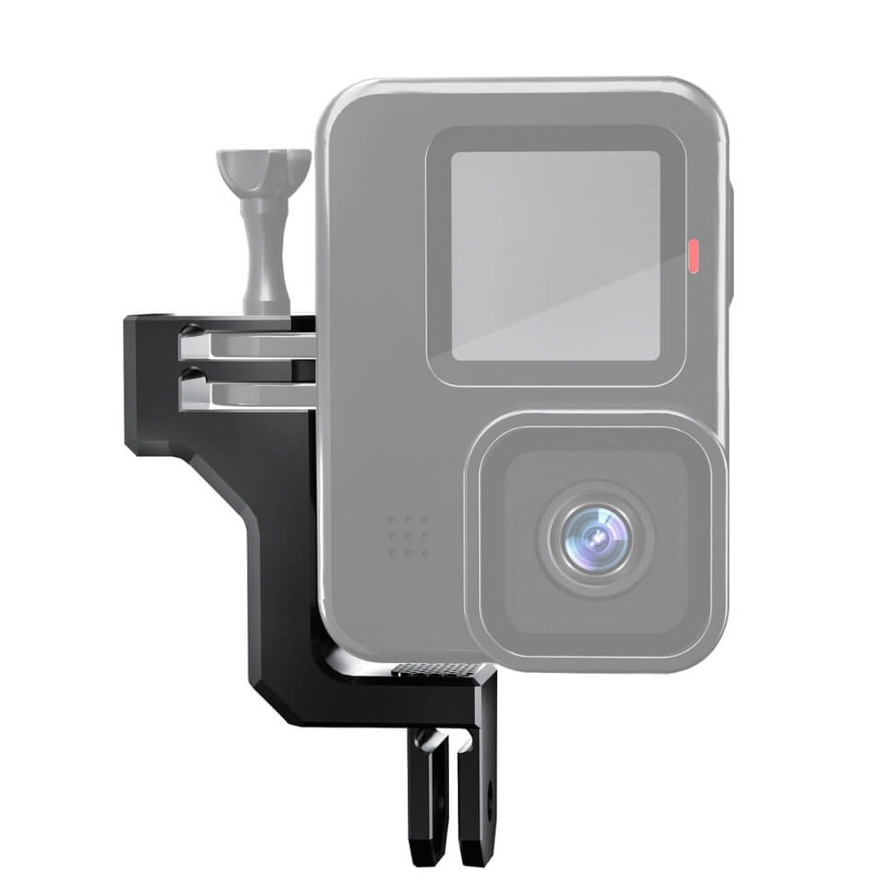 Suporte Vertical de Alumínio para GoPro Hero 13/12/11/10/9/8 Black e Similares