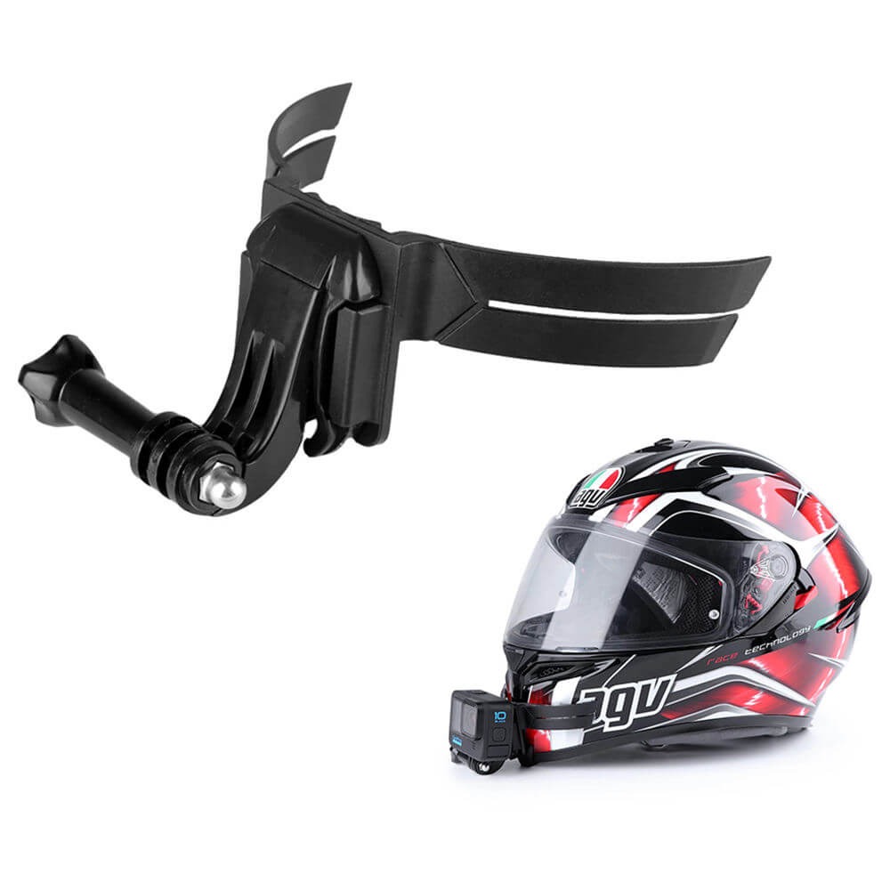 Suporte Adesivo Capacete Queixo para GoPro ou Câmeras Similares