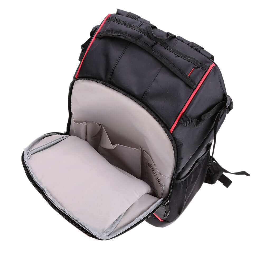 Mochila Para Drone DJI Phantom 3 e Phantom 4 em Nylon - Cor Preto